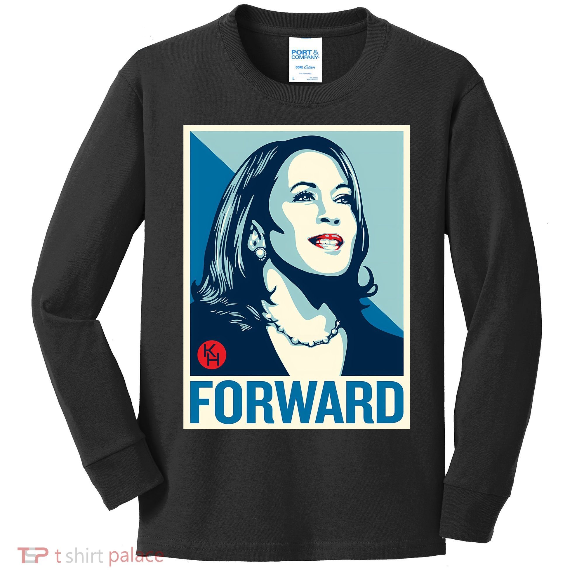 Kamala Harris Forward Kids Long Sleeve Shirt