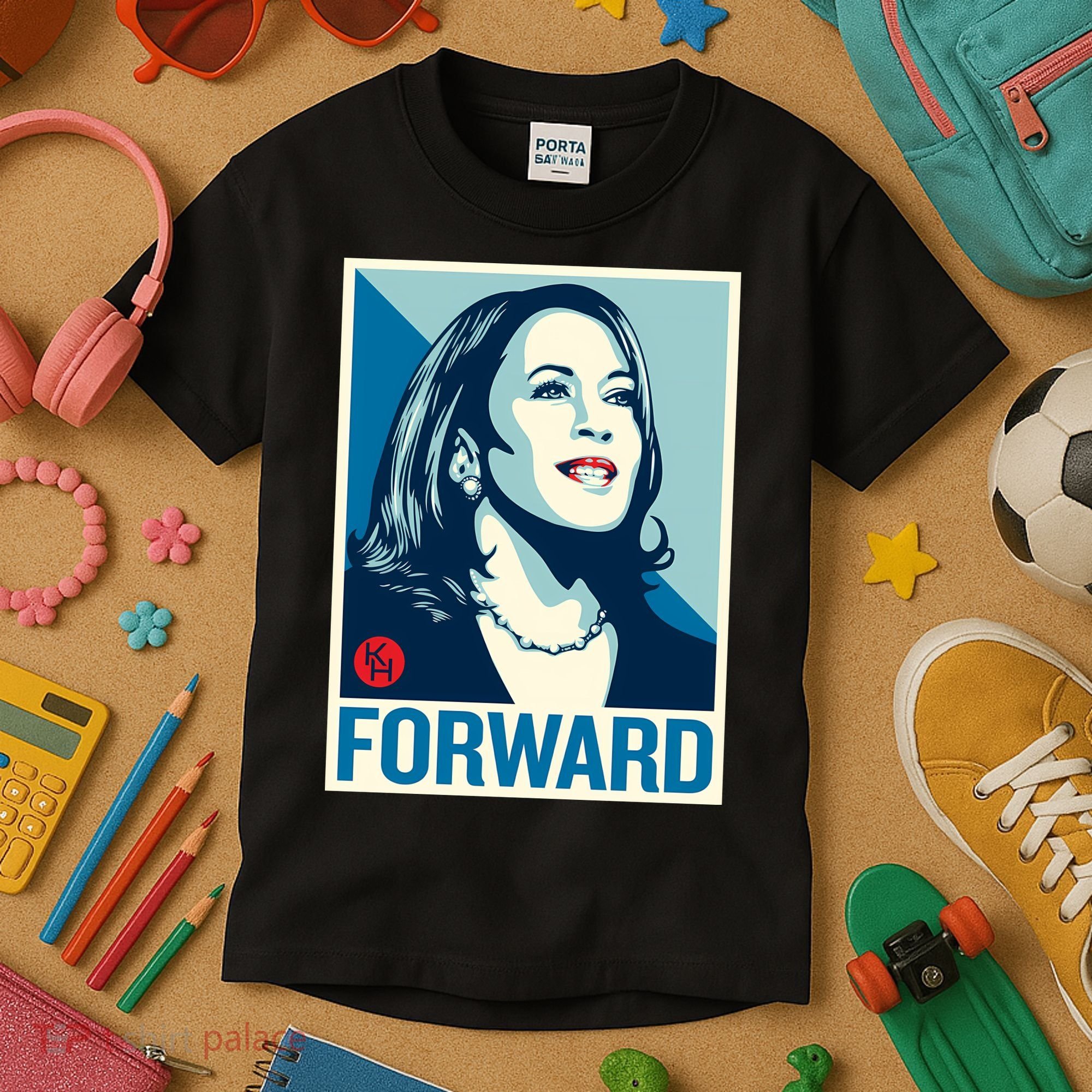 Kamala Harris Forward Kids T-Shirt
