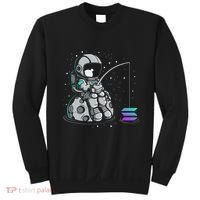 Solana Fishing Krypto Bullrun Sol Token Rich Millionaire Sweatshirt thumb 0