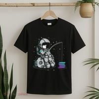 Solana Fishing Krypto Bullrun Sol Token Rich Millionaire T-Shirt thumb 2