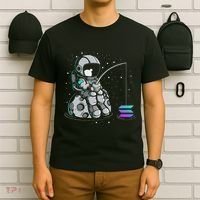 Solana Fishing Krypto Bullrun Sol Token Rich Millionaire T-Shirt thumb 6