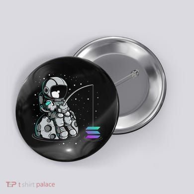 Solana Fishing Krypto Bullrun Sol Token Rich Millionaire Button