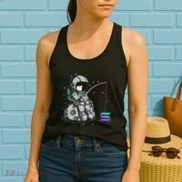 Solana Fishing Krypto Bullrun Sol Token Rich Millionaire Women's Tank Top thumb 2