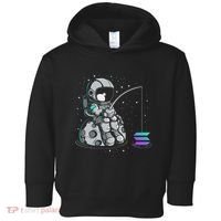 Solana Fishing Krypto Bullrun Sol Token Rich Millionaire Toddler Hoodie thumb 0