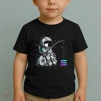 Solana Fishing Krypto Bullrun Sol Token Rich Millionaire Toddler T-Shirt thumb 2
