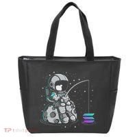 Solana Fishing Krypto Bullrun Sol Token Rich Millionaire Tote Bag thumb 0