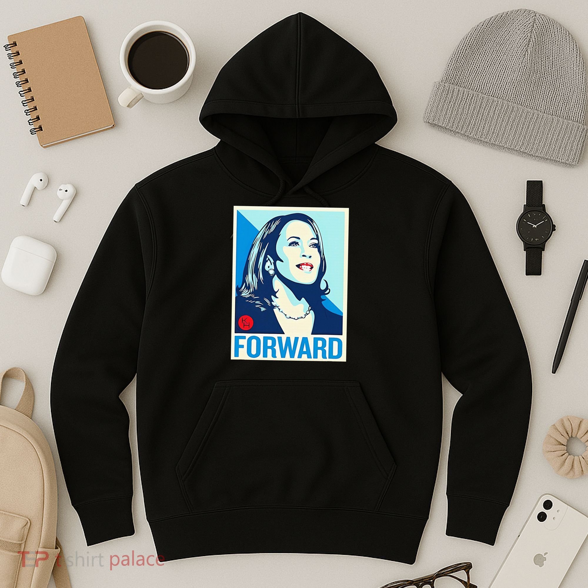 Shepard Fairey Kamala Harris Forward Hoodie