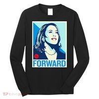 Shepard Fairey Kamala Harris Forward Long Sleeve Shirt thumb 0