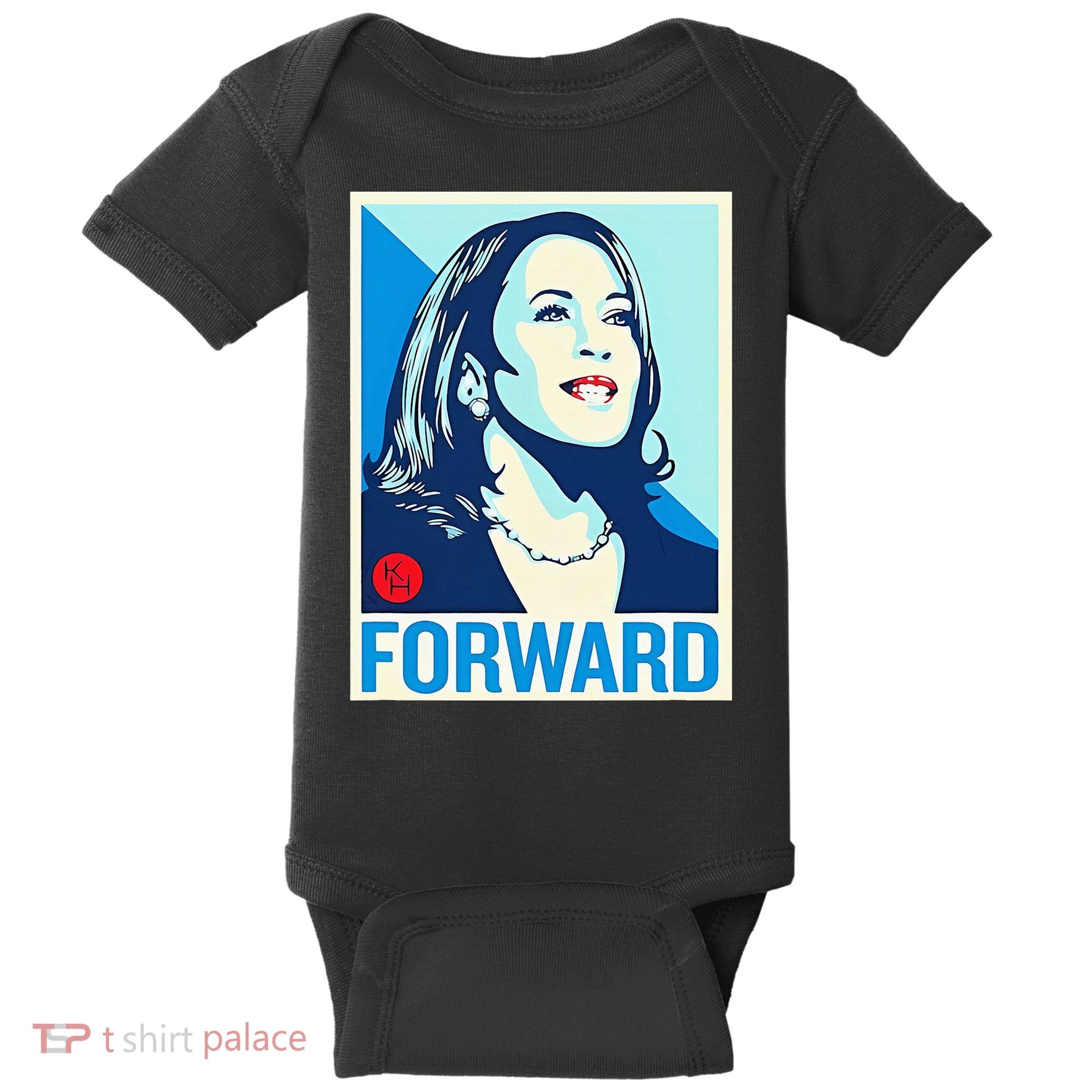 Shepard Fairey Kamala Harris Forward Baby Bodysuit