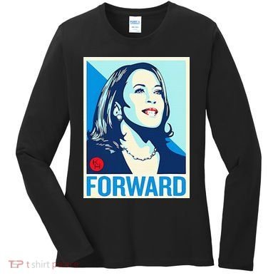 Shepard Fairey Kamala Harris Forward Women's Long Sleeve Shirt