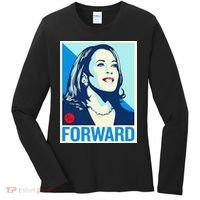Shepard Fairey Kamala Harris Forward Women's Long Sleeve Shirt thumb 0