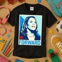 Shepard Fairey Kamala Harris Forward Kids T-Shirt thumb 3