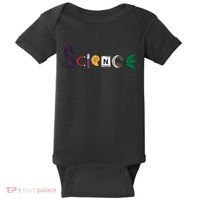 Science Funny Logo Baby Bodysuit thumb 0