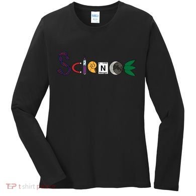 Science Funny Logo Women's Long Sleeve Shirt