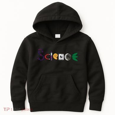 Science Funny Logo Kids Hoodie