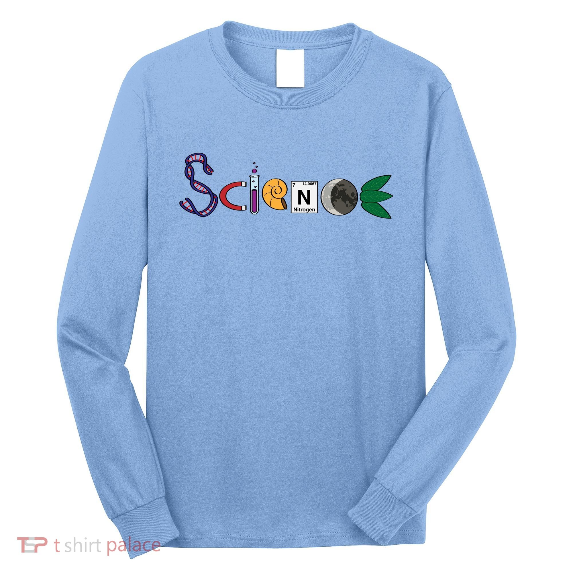 Science Funny Logo Long Sleeve Shirt