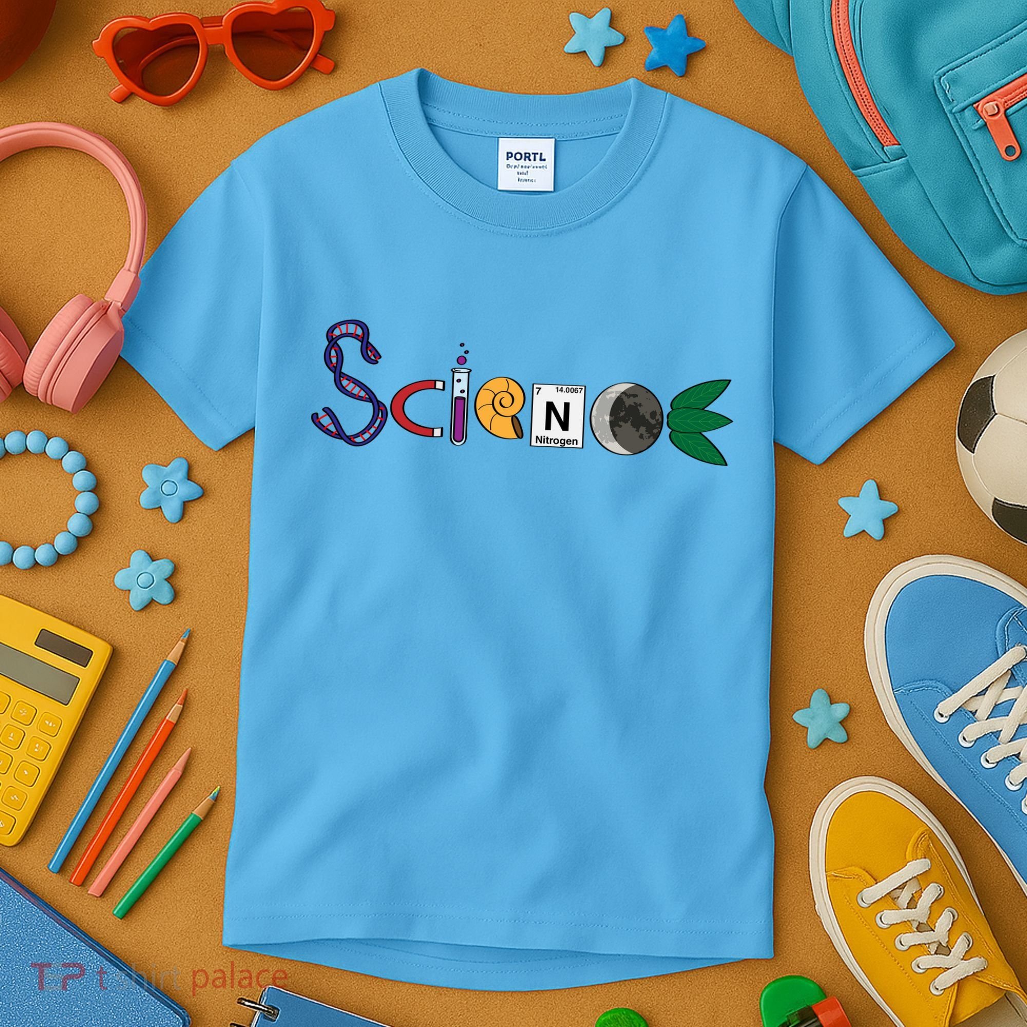 Science Funny Logo Kids T-Shirt