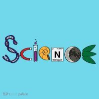 Science Funny Logo Kids T-Shirt thumb 4