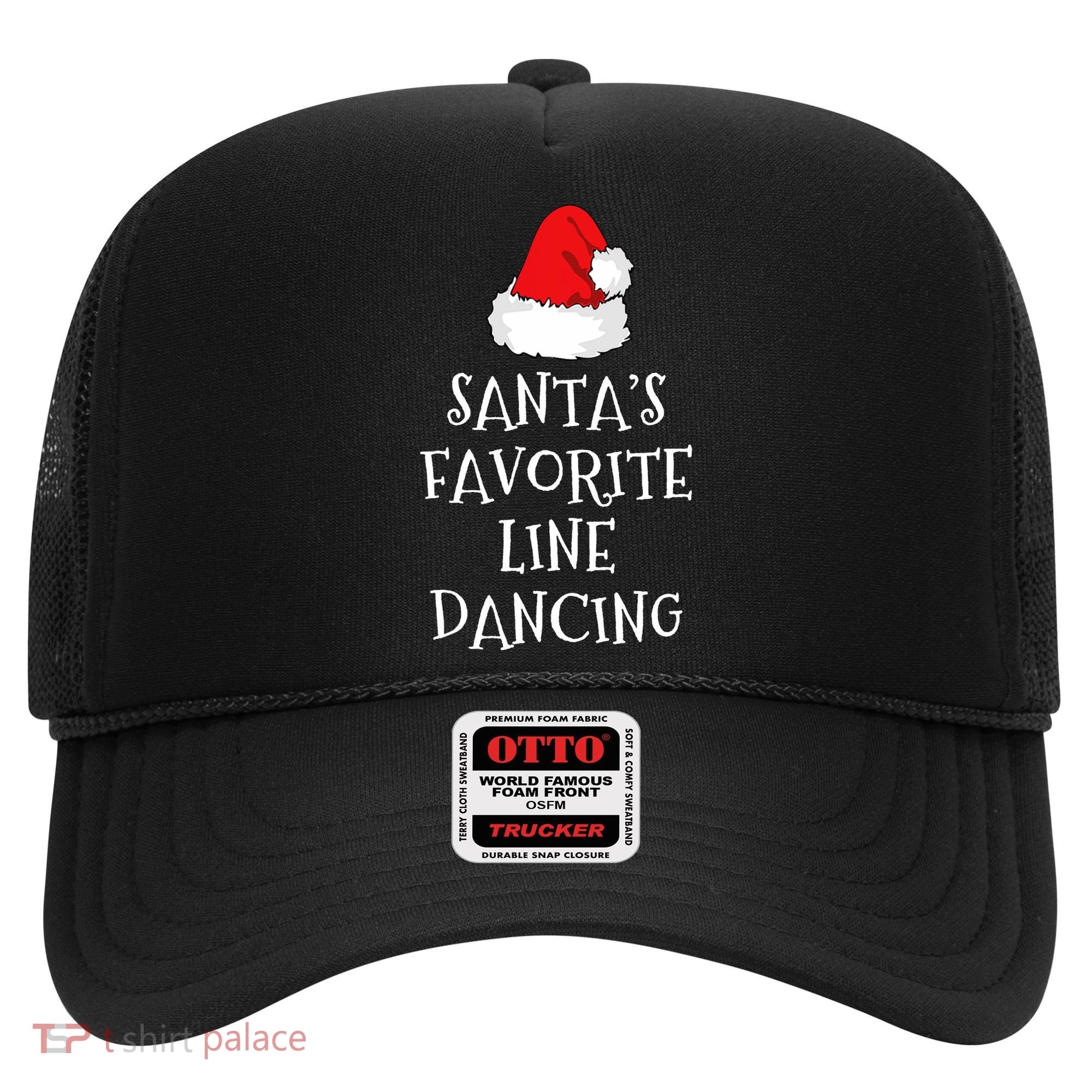 SantaS Favorite Line Dancer Funny Hat Christmas Dancing Hat