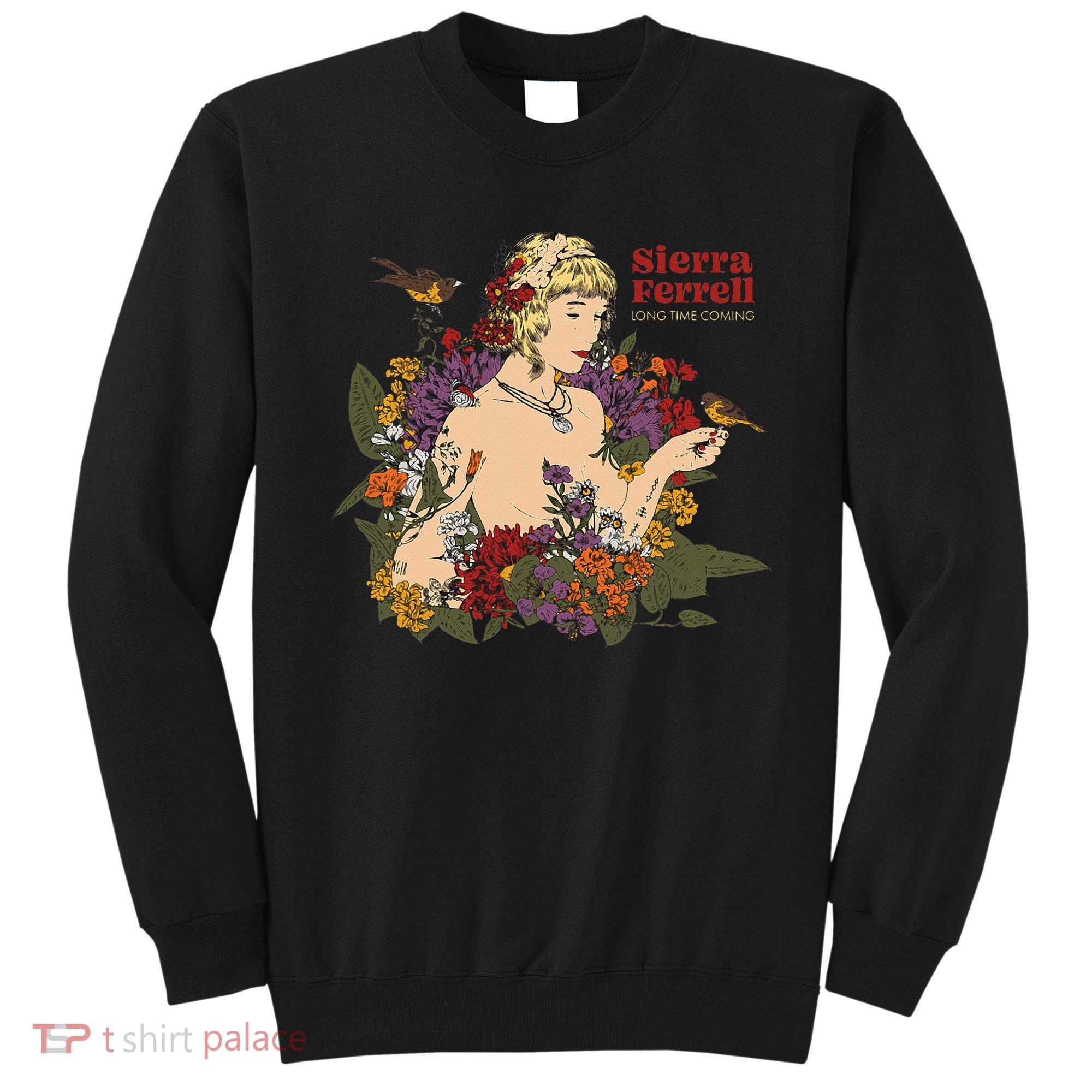 Sierra Ferrell Long Time Coming Illustration Sweatshirt