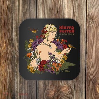 Sierra Ferrell Long Time Coming Illustration Coaster