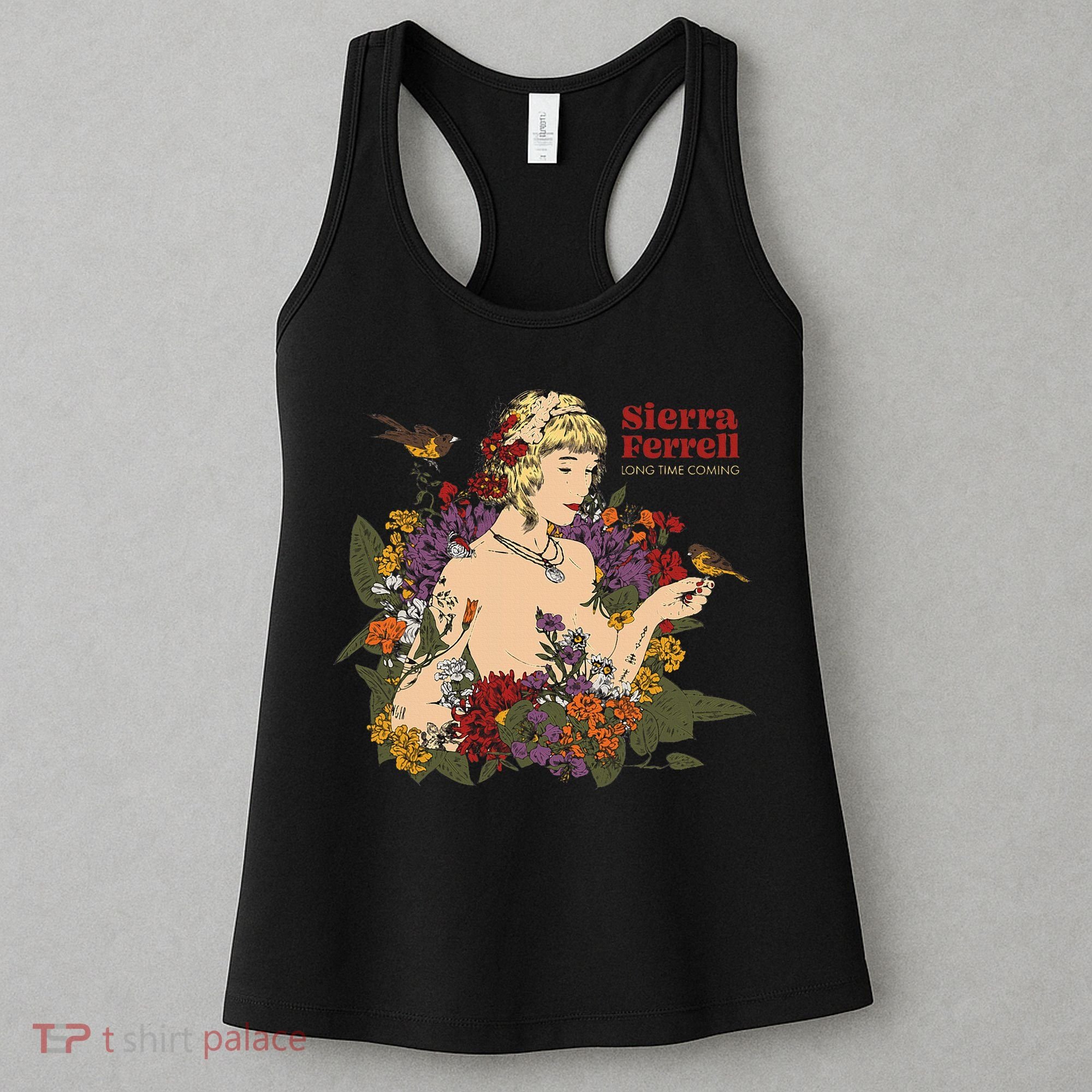 Sierra Ferrell Long Time Coming Illustration Women's Tank Top
