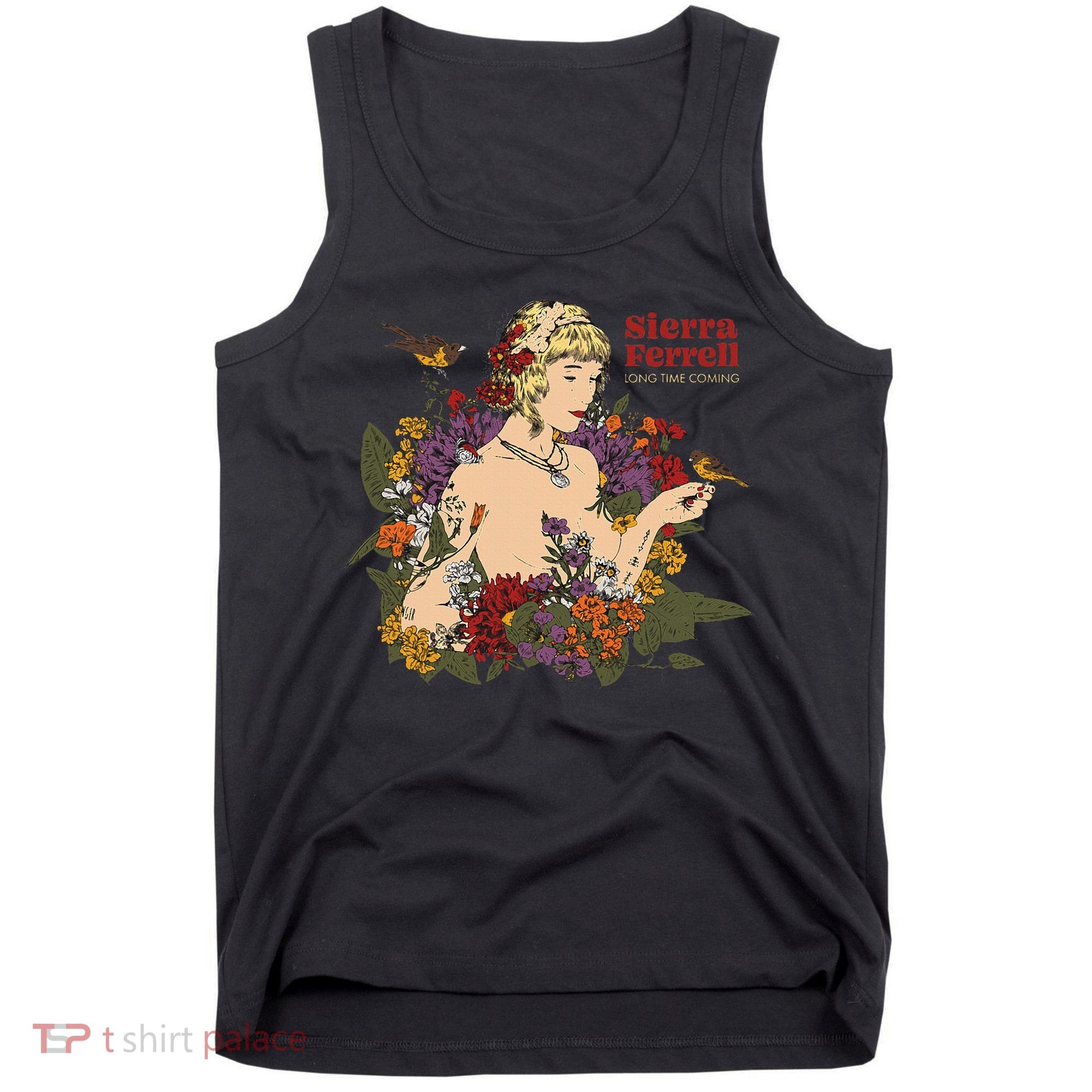 Sierra Ferrell Long Time Coming Illustration Tank Top