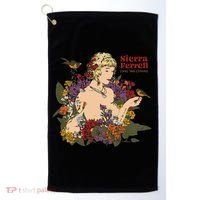 Sierra Ferrell Long Time Coming Illustration Golf Towel thumb 0