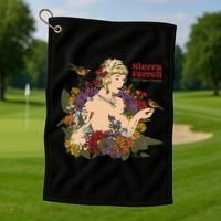 Sierra Ferrell Long Time Coming Illustration Golf Towel thumb 1