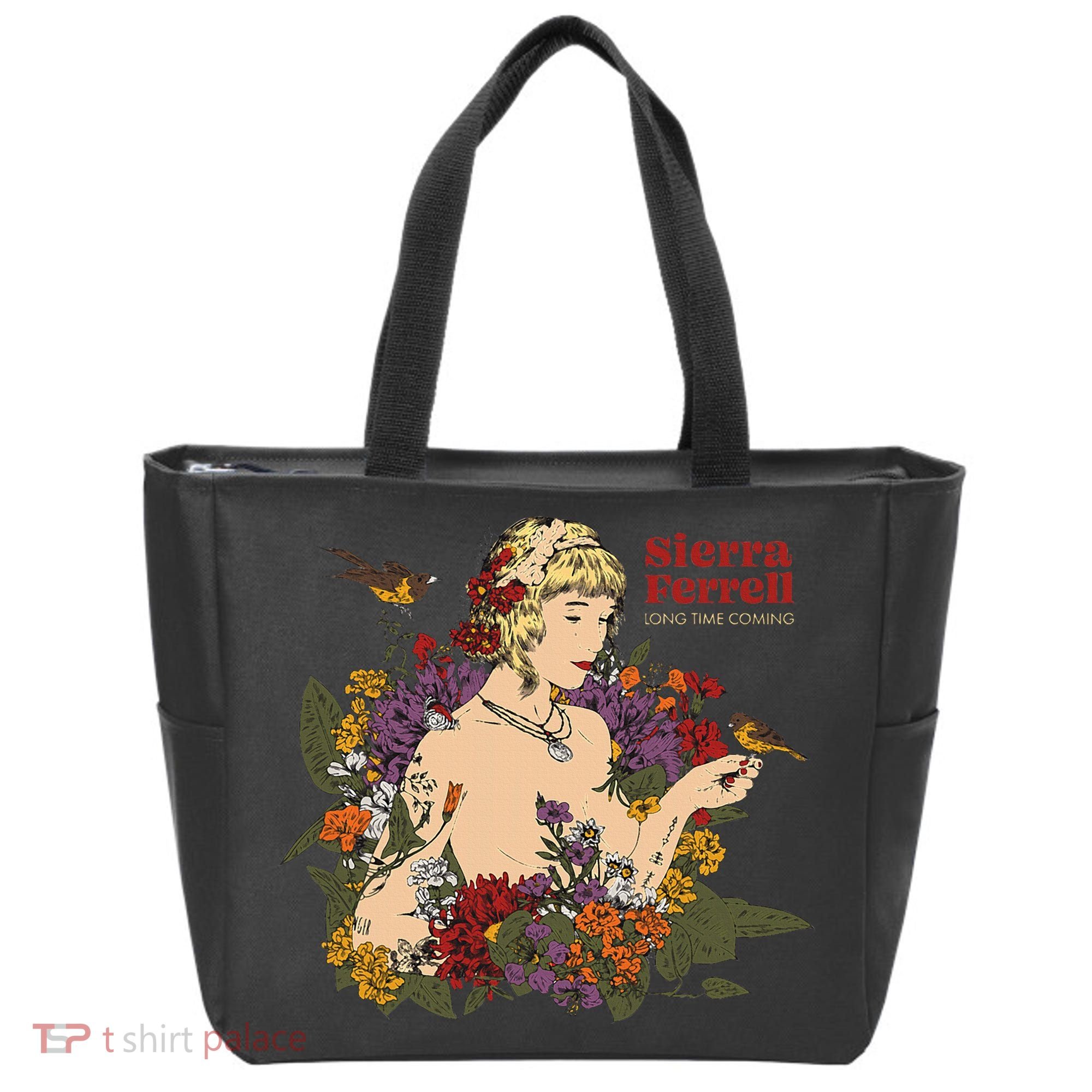 Sierra Ferrell Long Time Coming Illustration Tote Bag