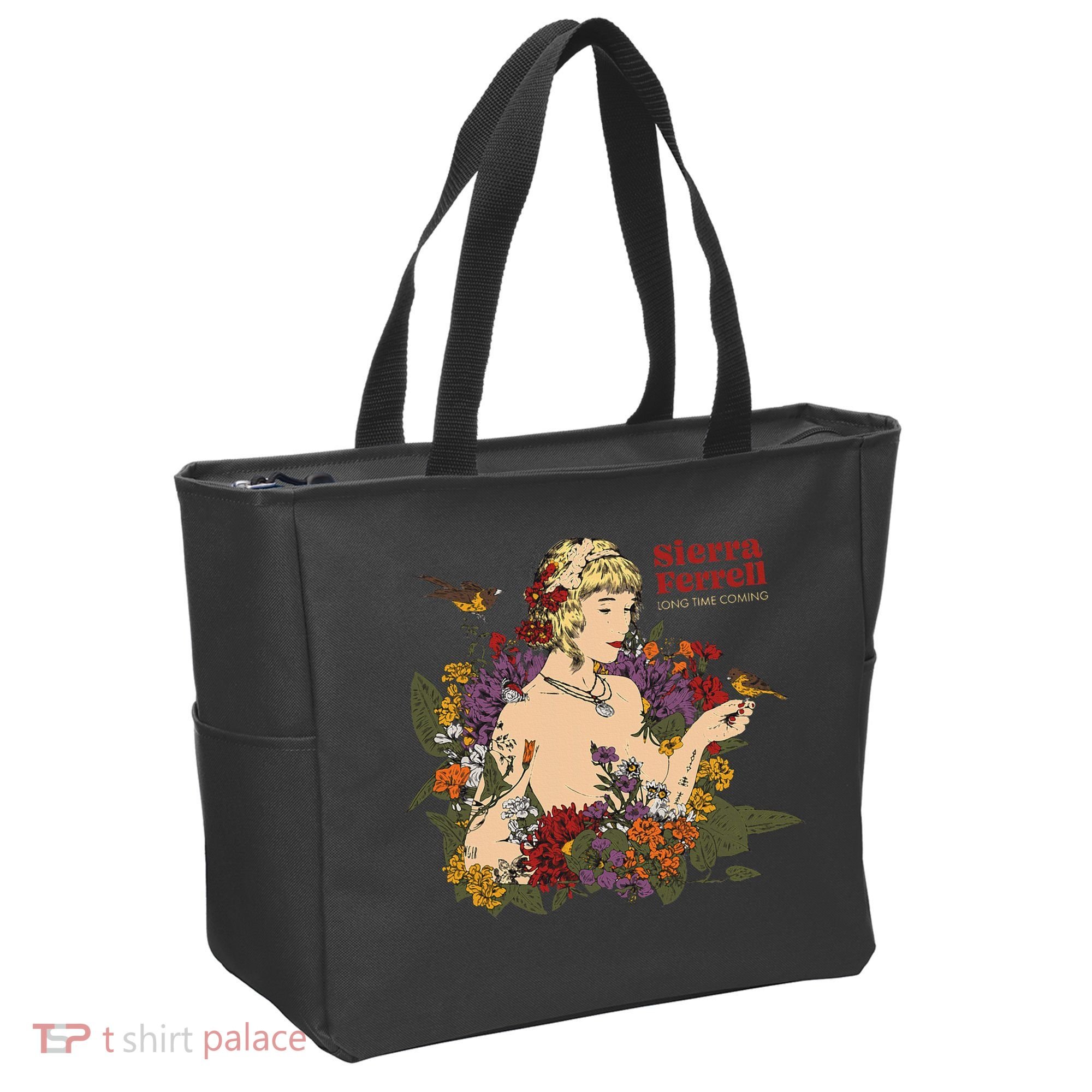 Sierra Ferrell Long Time Coming Illustration Tote Bag