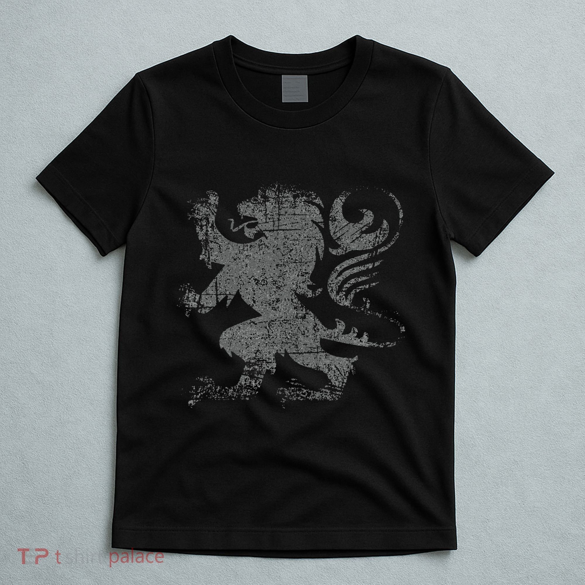 Scottish Flag Lion Rampant Heraldry Flag Of Scotland Rugby T-Shirt