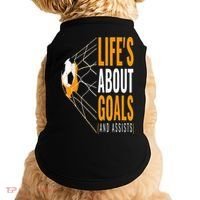 Soccer  For  Life's About Goals  Soccer Doggie Tank thumb 0