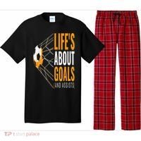 Soccer  For  Life's About Goals  Soccer Pajama Set thumb 0