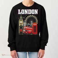 Souvenir From London Travel Vacation Gift Women's Sweatshirt thumb 0