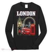 Souvenir From London Travel Vacation Gift Long Sleeve Shirt thumb 0