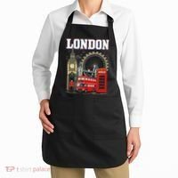 Souvenir From London Travel Vacation Gift Apron thumb 2