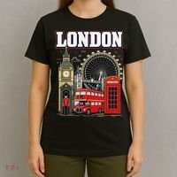 Souvenir From London Travel Vacation Gift T-Shirt thumb 4