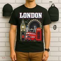 Souvenir From London Travel Vacation Gift T-Shirt thumb 6
