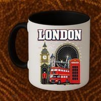 Souvenir From London Travel Vacation Gift Coffee Mug thumb 2