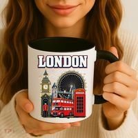 Souvenir From London Travel Vacation Gift Coffee Mug thumb 3