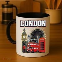 Souvenir From London Travel Vacation Gift Coffee Mug thumb 4