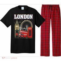 Souvenir From London Travel Vacation Gift Pajama Set thumb 0