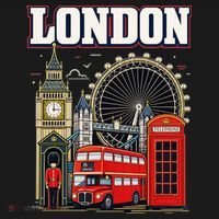 Souvenir From London Travel Vacation Gift Ornament thumb 1
