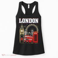 Souvenir From London Travel Vacation Gift Women's Tank Top thumb 0