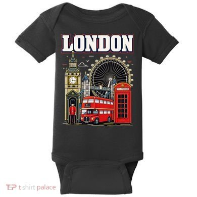 Souvenir From London Travel Vacation Gift Baby Bodysuit