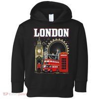 Souvenir From London Travel Vacation Gift Toddler Hoodie thumb 0