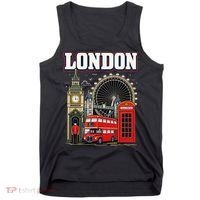 Souvenir From London Travel Vacation Gift Tank Top thumb 0
