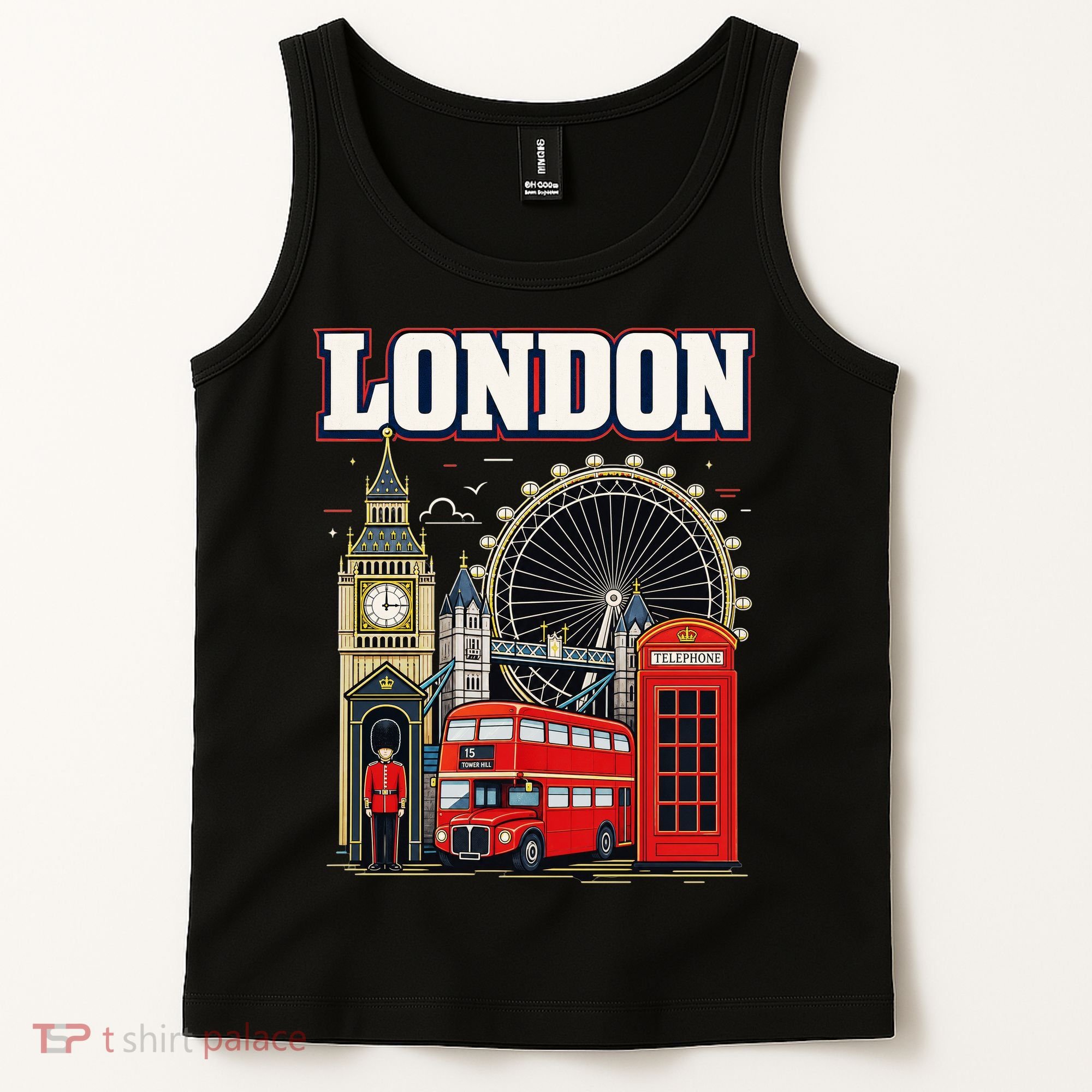 Souvenir From London Travel Vacation Gift Tank Top