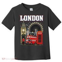 Souvenir From London Travel Vacation Gift Toddler T-Shirt thumb 0